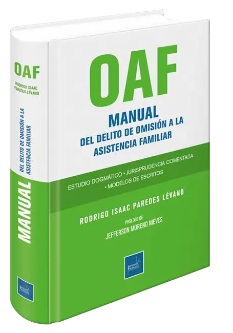 OAF -MANUAL DEL DELITO DE OMISION A LA ASISTENCIA FAMILIAR